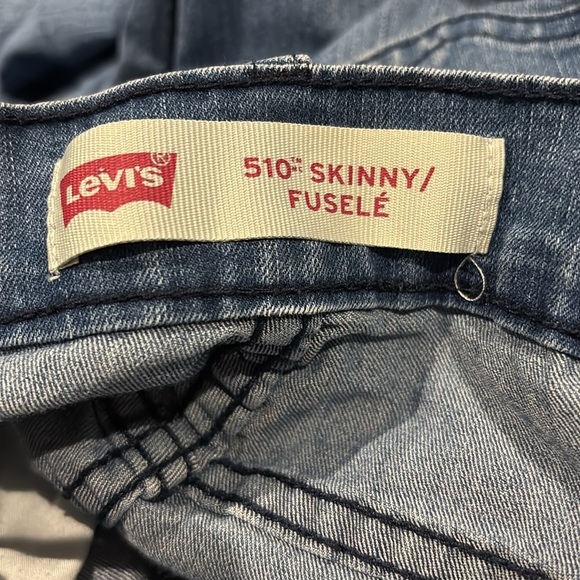 Levi’s girl skinny jeans Sz 8 - Picture 4 of 14
